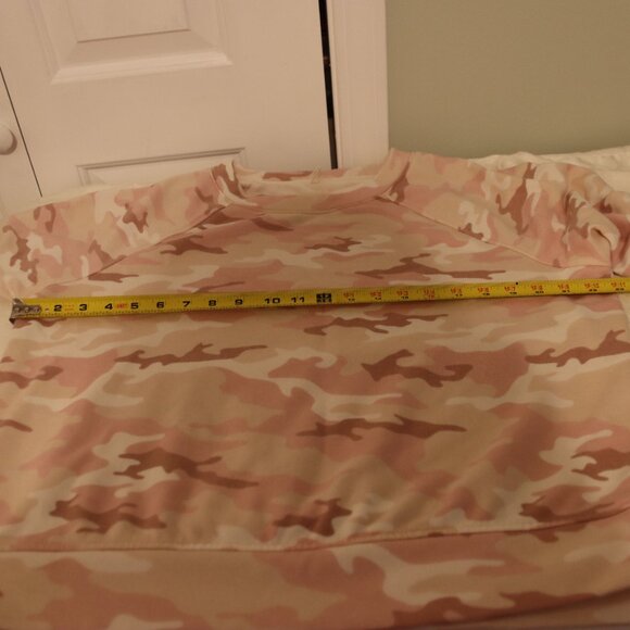 LOU & Grey Camo Sweatshirt Women's Medium Pink Soft Terry Crew Neck Long Sleeve - Picture 6 of 9